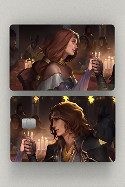 Namgo 2'li Gamer Sevgililer Günü Özel Viego & Isolde Kredi Kartı, Akbil ve Ka...