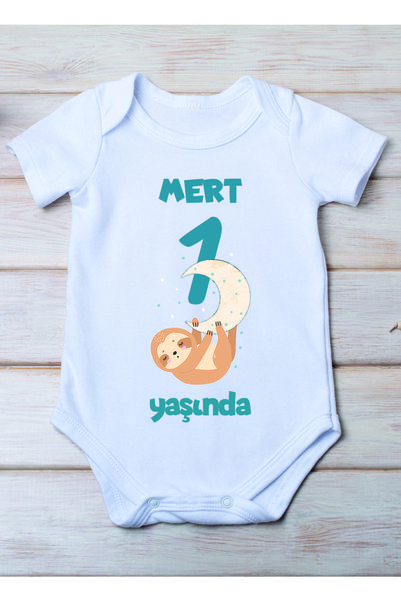 Special Name Written on Your Baby 1 Year Old Men's Bodysuit