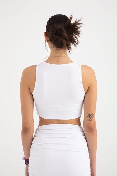 SHEISMONO Soft Touch Body Tank Λευκό