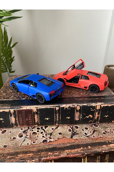 u-toys سيارة لامبورغيني مورسيلاجو LP 640 معدنية مع أبواب مفتوحة