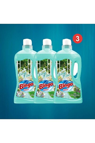 Bingo 1L Ferah Evim Yüzey Temizleyici 3'Lü Set