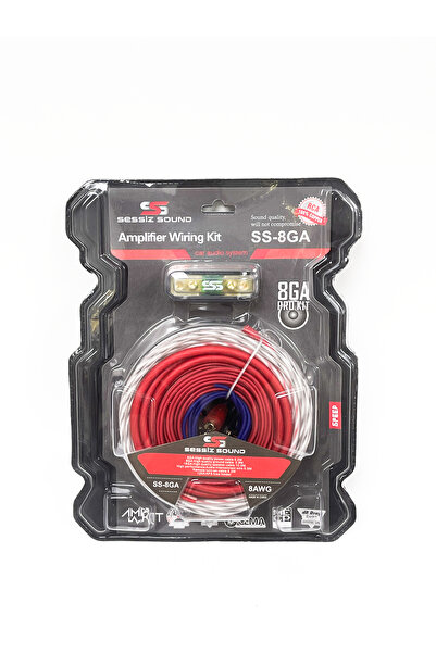 SESSİZ SOUND Sessizsound 8GA KABLO SETİ SS-8GA