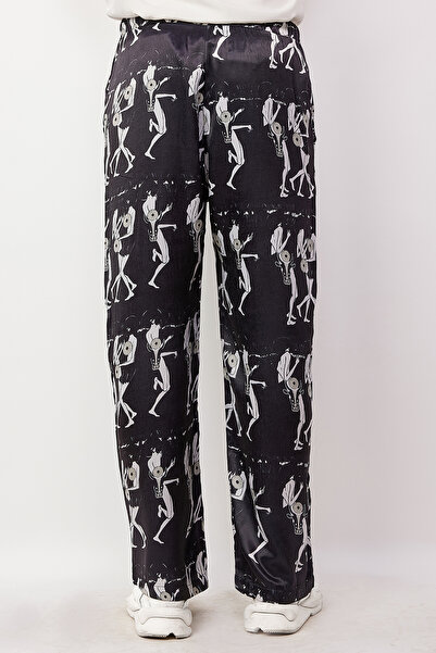 Dear Deer Black Ethnic Trousers