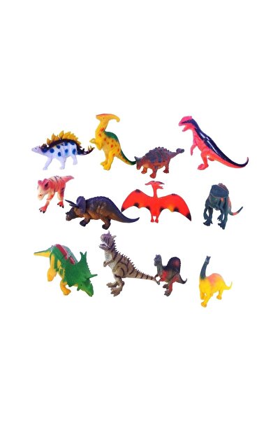 Valetto Oyuncak Hayvan Seti Dinazor Hayvan Seti 12'li Dinazor 7-15cm