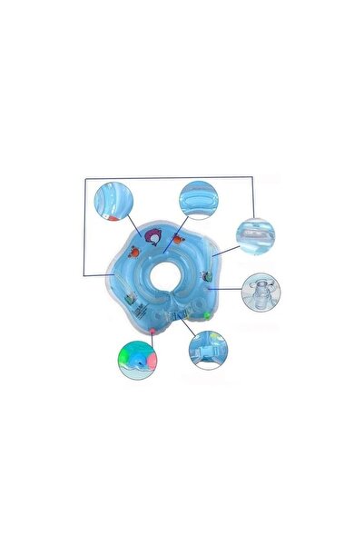 Valetto حلقة رقبة للسباحة للأطفال حديثي الولادة مع قفل أمان ومقبض