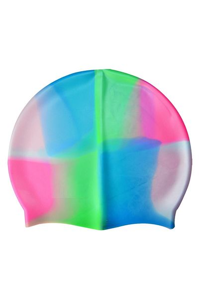 Efe Toys 100% silicon E-b 786 Rainbow pentru copii și adulți șapcă pentru piscină de mare