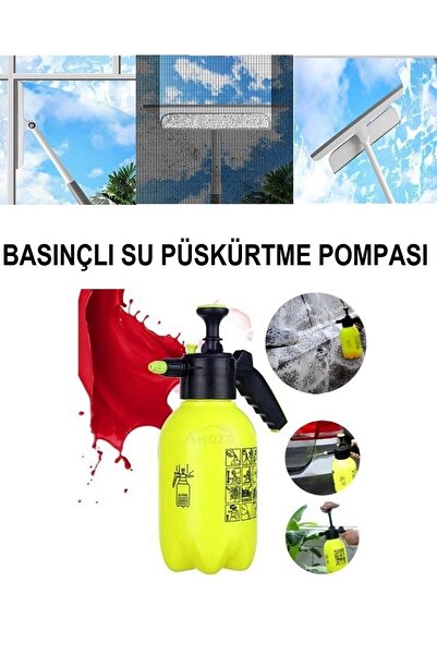 Efe Toys Pompă de spălat sticlă, fie spălați, fie spălați cu spumă, sticla din casa și locul de muncă dvs., 2 litri