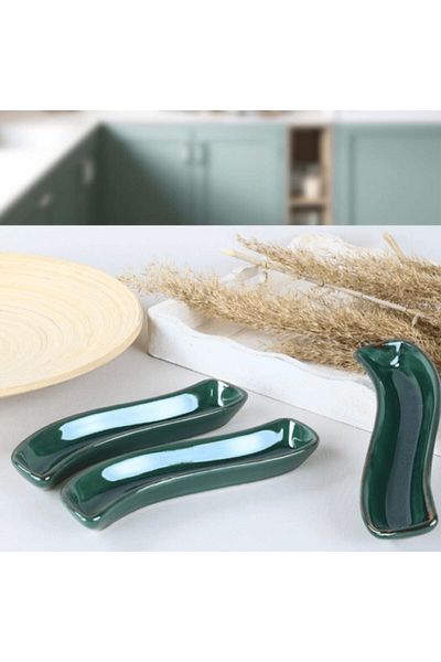 Keramika 3-Piece Olive Tray Ivory