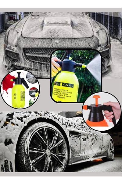 Efe Toys Auto Foam Sprayer Καθαρισμός οχήματος με πίεση Αυτόματη αντλία πλυσίματος αυτοκινήτου Ψεκασμός αφρού χωρίς να τραβάει