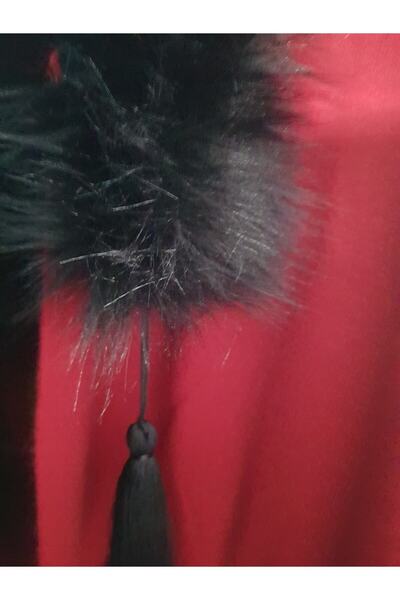 PORMAGO Kırmızı Polar Panço