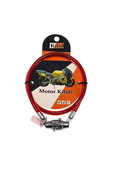 Efe Toys Κωδικός Κινητήρα και Κλειδαριά Σκούτερ Ποδηλάτου 5x65 cm Κλειδαριά Ασφαλείας