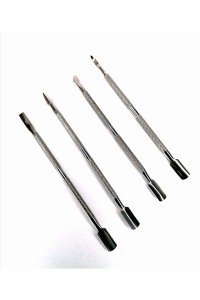 Luchs Solingen 4 Pieces Meat Pusher Medical Nail Pusher Tool (chronk) Stainless (Special Product with Biley)