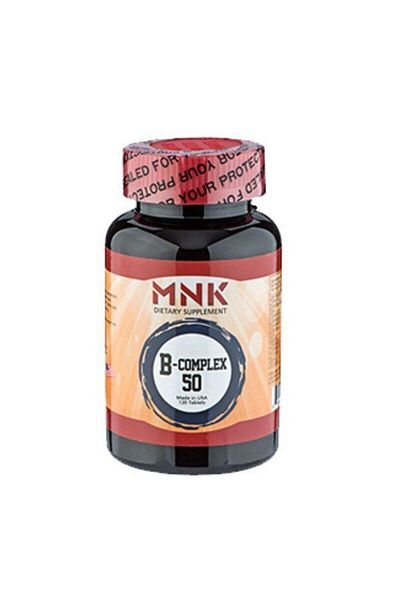 Mnk B Complex 50 120 Tablets Vitamin B US