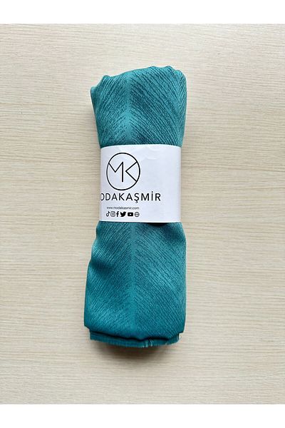 Modakaşmir Zigzag Patterned, Silky Jacquard Shawl