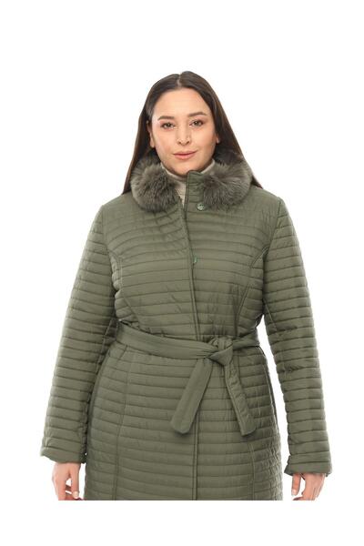 Cristina uzun mont kürklü