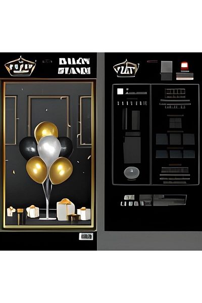 DÜVENCİ TİCARET 7 Balloon Stand 75 Cm