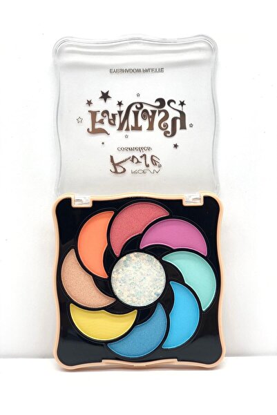 Roesıa Rose Cosmetics Rose Fantasy 9'lu Glıtterli Göz Farı