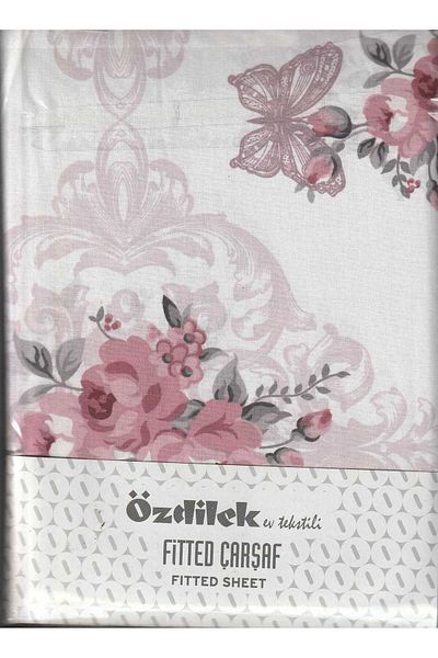 Özdilek Fitted Elastic Sheet Set Padded Sheet 100% Cotton Ranforce 160 x 200 Double Powder Rm645