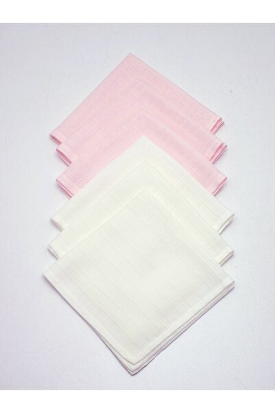 Yada Baby Pamuklu Kumaştan 6'lı Müslin Ağız Mendili 30 X 30 Cm