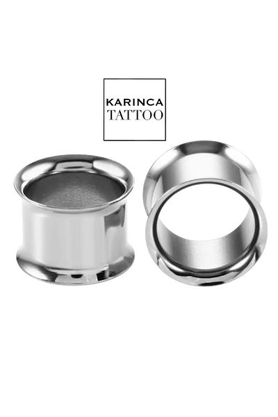 Karınca Piercing One Piece Stainless Surgical Steel Tunnel Piercing Ear Flesh Tunnel