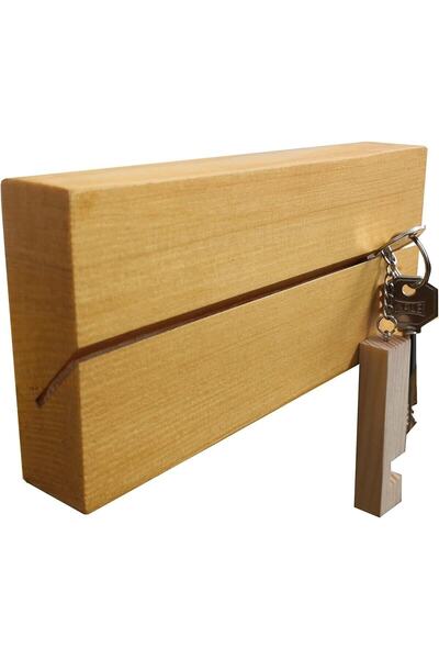 bk&tk design Ahşap Anahtarlık