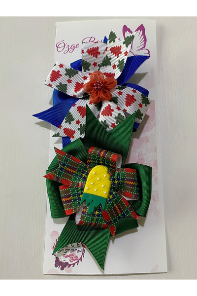 özge başaran Šarene ukosnice sa mašnom za upotpunjavanje dečijeg stila