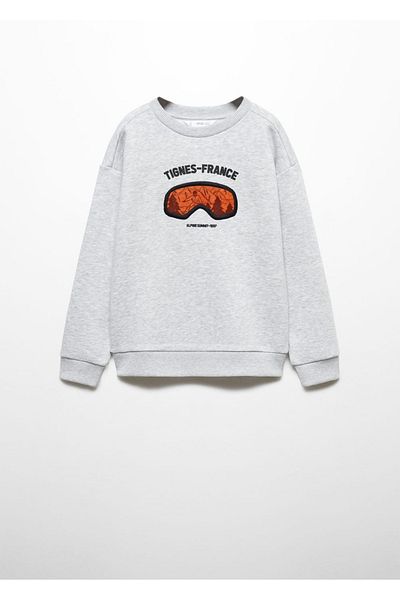 MANGO Kids Φούτερ με σχέδιο Koton