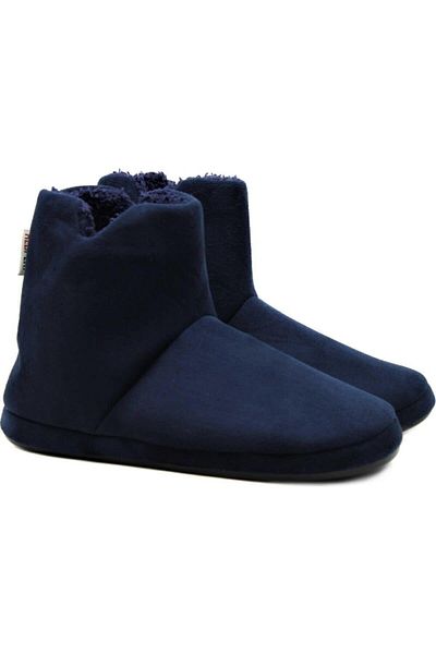 RedPlay Ανδρικές χειμερινές παντόφλες Home Boots Flat Suede