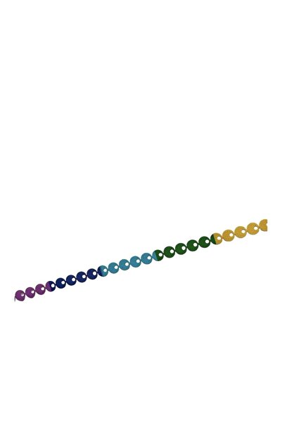 e tuhafiye 10 metri panglică colorată cu paiete brodate