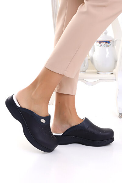 PABUCCE sabo anatomik topuk dikeni dikişli terlik