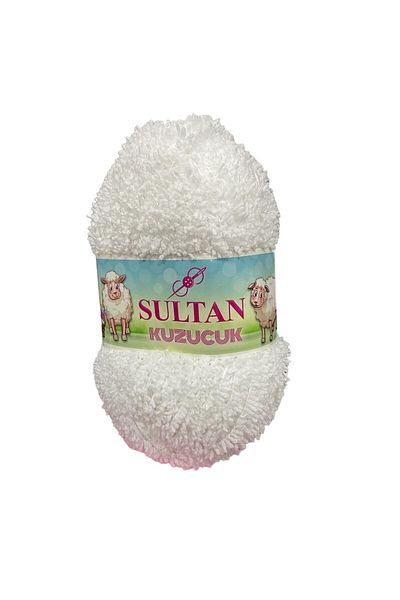 Sultan Kuzucuk Hand Knitting Thread 701 White