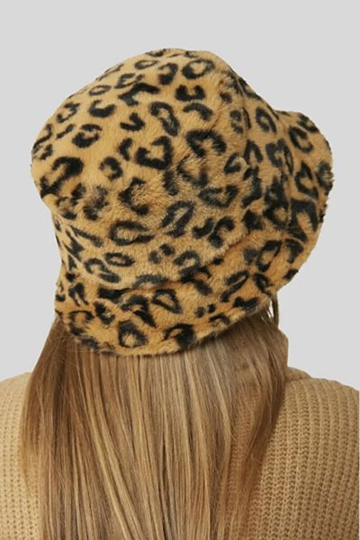 Sir Cliffson Leopard Patterned Plush Hat