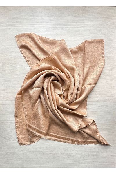 Modakaşmir Spiral Pattern, Silky Jacquard Shawl