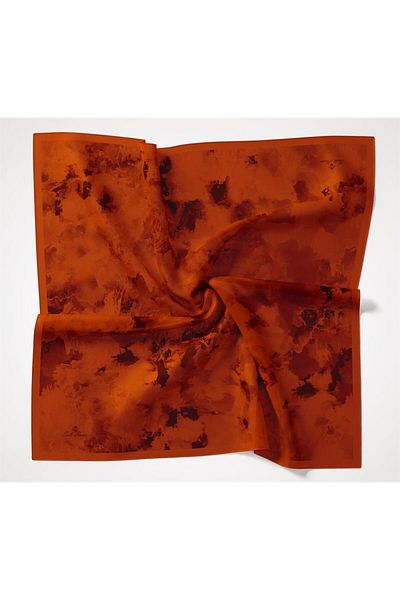 Silk Home Γυαλιστερό Κασκόλ - 75002-35 - Κανέλα