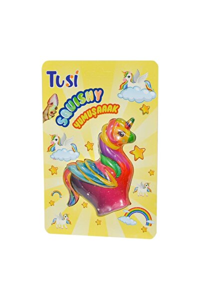 Muhtelif Squishy Unicorn Köpük Yumuşak Renkli Ponny At Skuşi