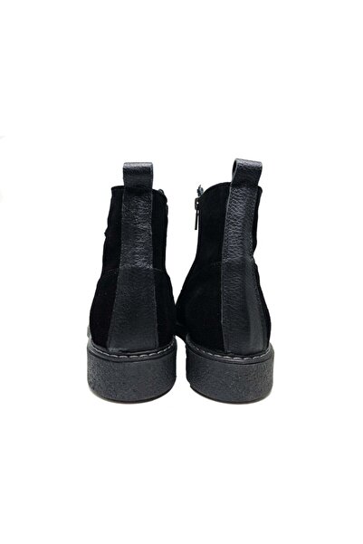 Slope Erkek Süet Hakiki Deri Fermuarlı Günlük Kışlık Bot491174m