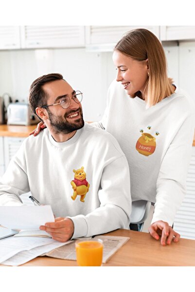SUNFREE Dear Combination Winnie The Pooh Couple Sweatshirt