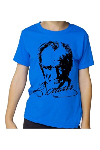 Nacar 23 Nisan Atatürk Imzalı Baskılı T-shirt 0-24