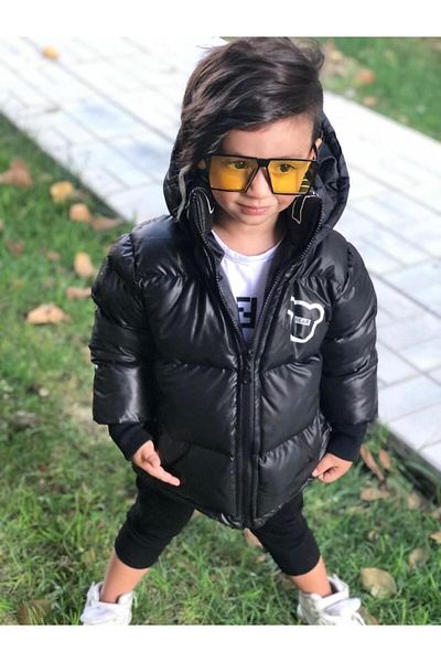 Ysferbutik Children's Puffer Jacket Unisex Winter Coat