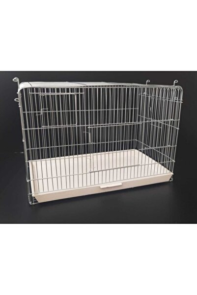 Dogus Kuş Evi 60x35x40 Üretim Kafesi Kalın Telli Büyük Kapılı