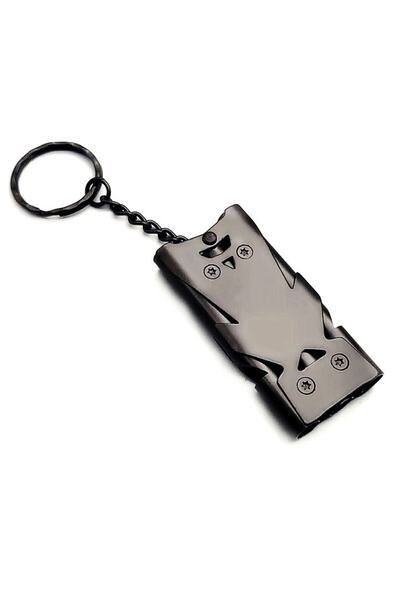 Schulzz Professional Çelik Düdük Ultra Yüksek Ses Gunmetal 180 Db