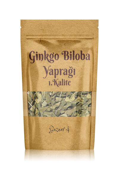 BAZAAR 4 Gingko Biloba Yaprağı 1.kalite Taze 1.kalite 45 gr