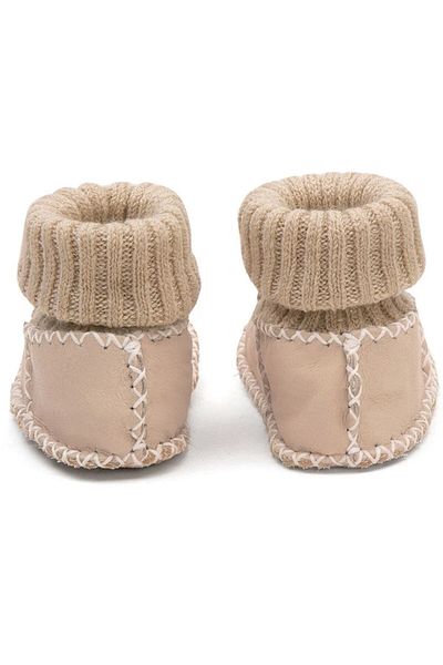 Bovlen Unisex Genuine Sheep Fur Baby Booties - Booties - Baby Shoes