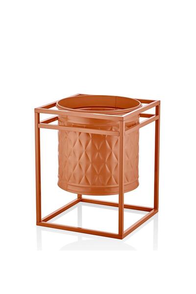 The Mia Prizma Vazo & Saksı Terracota 45x35x35 cm