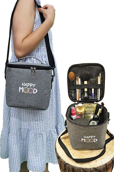 Woys Bags Cestovní termoizolační kosmetická taštička na make-up Vodotěsná velká krabička na make-up