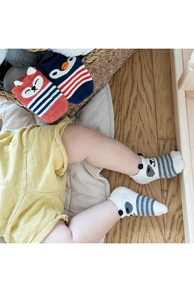 hogso 3 Pack Cute Friends Baby Socks