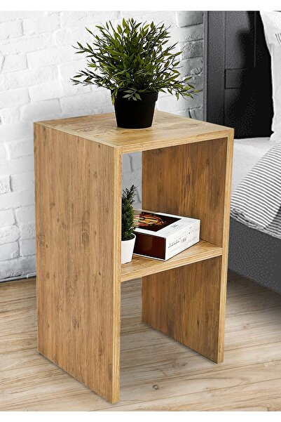 Weblonya Komodin Raf Yan Sehpa Yatak Yanı Raf 5310