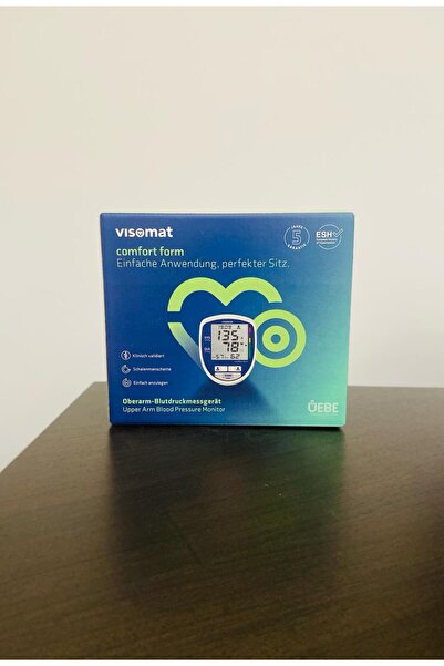 VİSOMAT Visomat Comfort Form Çift Hafızalı Üst Koldan Ölçme Aleti