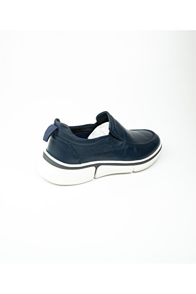 MARCOMEN 19325 Navy Blue Leather Men's Casual Shoes