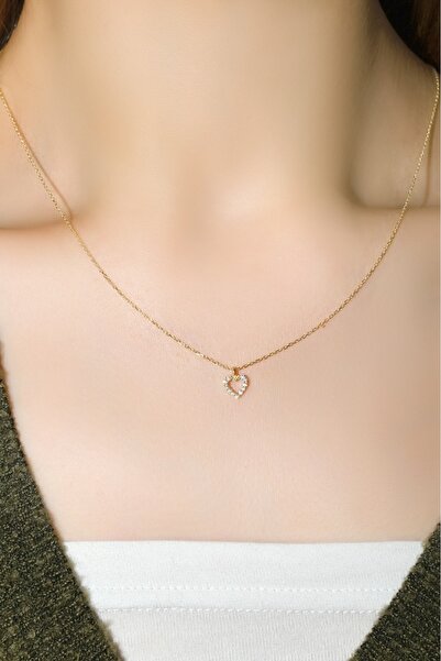 aytekgold Altın Kalp Kolye